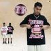 Letter Print 315g Pure Cotton American Street Style Loose T-Shirt For Men Summer New Model_viptrois.com