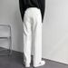 Simple Classic Solid Color Suit Pants Draping Versatile Men's Casual Pants Live Pleated Summer Loose Trousers Business_viptrois.com
