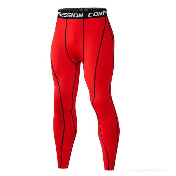 Men's Clothing Sports Fitness Quick Drying Running Tights Ball Training Yoga Bottoming Colorful Trousers_viptrois.com