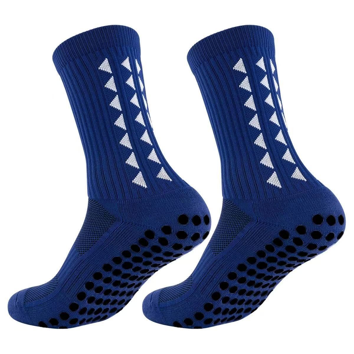 Mid Tube Football Socks Thick Towel Bottom Sports Socks Adult Glue Non Slip Wear Resistant Sports Socks FootballSock_viptrois.com