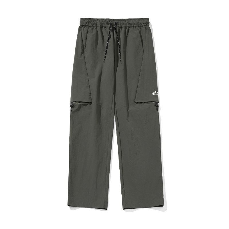 Men's Clothing Repellent Workwear Paratrooper Pants Men's Spring And Summer New Long Pants Loose Leaf Structure Adjustable Breathable Casual Pants_viptrois.com