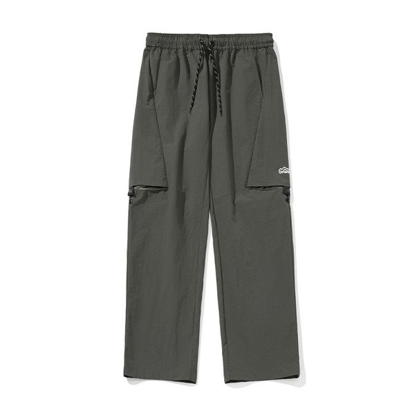 Men's Clothing Repellent Workwear Paratrooper Pants Men's Spring And Summer New Long Pants Loose Leaf Structure Adjustable Breathable Casual Pants_viptrois.com