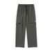 Men's Clothing Repellent Workwear Paratrooper Pants Men's Spring And Summer New Long Pants Loose Leaf Structure Adjustable Breathable Casual Pants_viptrois.com