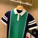 Men's Clothing Business Casual Short Sleeved T Shirt Youth Fashion Splicing Knitted Tops Slim Polo Shirt_viptrois.com