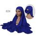 2-Piece Modal & Cotton Set – Tube Hat + Long Scarf (Breathable, Soft Headwear & Neckwear Combo For Women)_viptrois.com