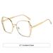 Men's Sunglasses Metal Sunglasses Fashion Gradient Anti Ultraviolet Personality Carved Legs Ladies_viptrois.com