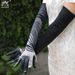 Extra Long Satin Stretch Colorful For Bride Party Cosplay Women's Wedding Dress Gloves_viptrois.com