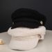 Autumn New Lamb Wool British Style Octagonal Men, Artistic Versatile Casual Beret, Painter Hat For Women_viptrois.com