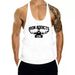 Summer Vest For Men, Loose-fitting Waistcoat, Basketball Trendy Sports Fitness Undershirt, I-shaped Sleeveless T-shirt_viptrois.com
