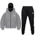 New Double Hat Spring Autumn Winter Ins Hooded Sweatshirt Suit Men And Women Double Hat Couple Sweatshirt_viptrois.com