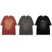 VK Men's Clothing | Summer Heavyweight Fashion Brand Retro English Words Men's T-shirt Retro Distressed Loose Short Sleeve T-shirt Men/Women_viptrois.com