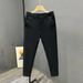 Men's Clothing High End Men's Casual Pants Summer Fashion Slim Straight Trousers Youth Nine Point Pants Men's New Style_viptrois.com