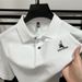 Clearance Sale Youth Short Sleeve Deer Head Series Men's T-Shirt High-End Fashion Business Casual Polo Shirt_viptrois.com