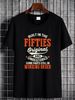 NEW Built In The Fifties Original And Unrestored Funny Birthday T-Shirt S-3XL Unisex Summer Casual Fashion Graphic Homme Stretched Breathable_viptrois.com