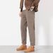 Men's Clothing Casual Pants Men Summer Thin Straight Loose Pants Men Trendy Slim Nine Point Pants_viptrois.com