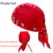 Cross-border Hat European and American Outdoor Riding Pirate Hat Cotton Printed Single Cashew Multicolor Hip-hop Hip-hop Turban Hat_viptrois.com