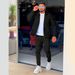 Autumn Zipper Pocket Flip Collar Trendy Jackets and Pants Men's Sports Set_viptrois.com