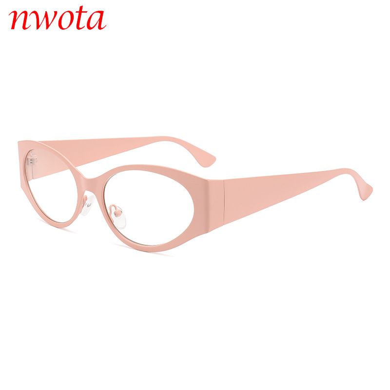 New Personalized Steel Leather Anti Ultraviolet Sunglasses Cross Border Contrast Color Frame Trend Men And Women Sunglasses T1297_viptrois.com