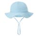 Spring Summer Baby Hat Printed Cotton Bucket Hats for Girls Boys Outdoor Beach Infant Visor Hat Toddler Items Accessories 0-12M_viptrois.com
