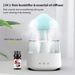 Cloud Raindrop Aromatherapy Machine Colorful Night Light Ultrasonic Essential Oil Aromatherapy Remote Control Humidifier Nebulizer_viptrois.com
