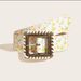 Women's Belts Ladies Retro Hand Threaded Buckle Floral Print Belt_viptrois.com