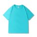 New 210g Combed Pure Cotton Loose Short-sleeved T-shirt For Summer 2025_viptrois.com