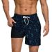 New Men's Beach Pants Quick-Drying Double-Layer Swim Pants Printed Casual Sports Shorts_viptrois.com