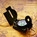 Outdoor Survival Multi-Functional Hiking Camping Travel Military Green Compass_viptrois.com