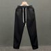 Men's Clothing Autumn New Solid Color All Match Straight Casual Pants Men's Fashionable Simple Wide Leg Sports Pants_viptrois.com