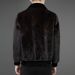 Men’s Premium Mink Fur Jacket With Hood – Thickened Winter Coat For Business Casual & Urban Commuting_viptrois.com