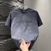 2025 Summer New Fashionable And Versatile High Quality Ice Silk Light Luxury Explosive Men's Short Sleeved T-shirt_viptrois.com