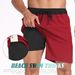 Summer New Style Men's Short Pants, Fashionable Beach Pants For Vacation, Men's Large Size, Four-cornered, Made Of Milk Silk With Lining Inside_viptrois.com