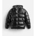 Men's Clothing Winter Hooded Cotton Jacket With Zip Closure, Warm Quilted Coat For Casual Outdoor Wear (Black, Dark Green)_viptrois.com