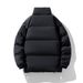 Men’s Winter Graphene-Enhanced Padded Jacket – Oversized Fit, Thickened Polyester Coat With Stand Collar (M-8XL, 3 Colors)_viptrois.com