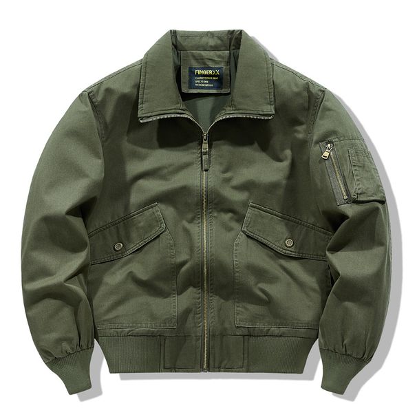 Men’s Lightweight Bomber Jacket – Corduroy Baseball Jacket With Utility Pockets (Military Green, Khaki, Navy, Relaxed Fit, Unisex Streetwear)_viptrois.com