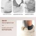 Stainless Steel Shoe Horn – 30cm Long-Handle Shoe Helper For Easy Slip-On (Silver, Ergonomic Design For Men/Women/Seniors)_viptrois.com