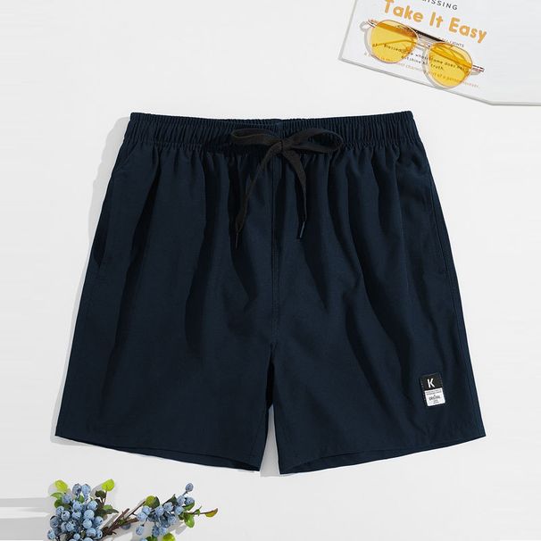 Men's Swimming Trunks Adult Waterproof Casual Beach Pants Large Pants Boxer Shorts_viptrois.com