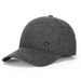 Men's Autumn Winter Woolen Baseball Versatile Middle-aged Elderly Fleece Thick Warm Hat Dad Ear Protection Duckbill Cap_viptrois.com