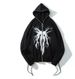 Harajuku Y2K Autumn Women's Hooded Sweatshirt Zipper Print Long Sleeve Hoodie Jacket Plus Size Loose Fit_viptrois.com