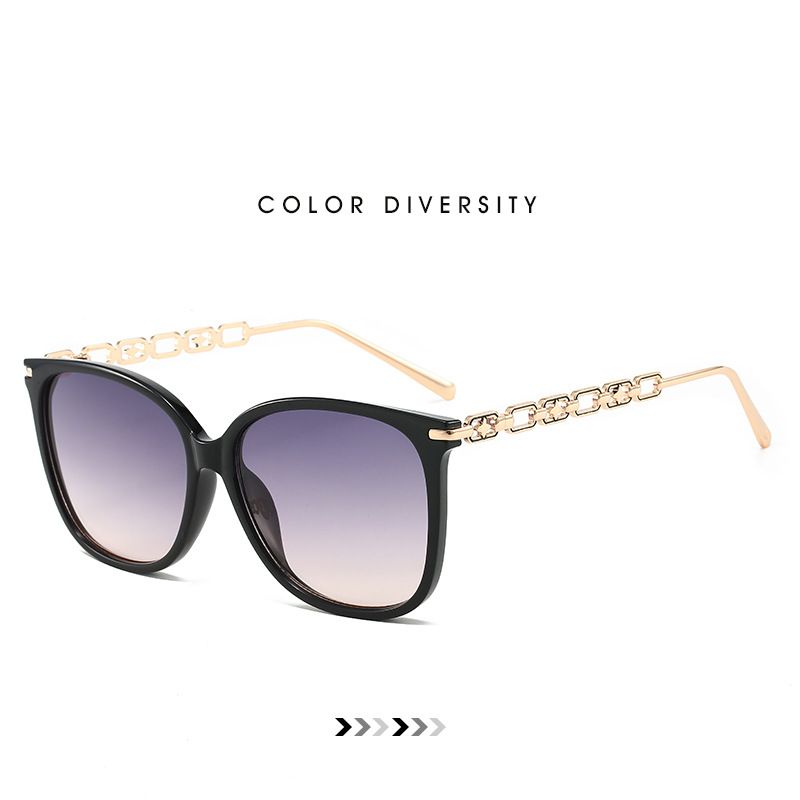 Men's Glasses New Style Women's Sunglasses Design Chain Versatile Internet Celebrity Same Style High End Men's Sun Glasses Sunglasses_viptrois.com
