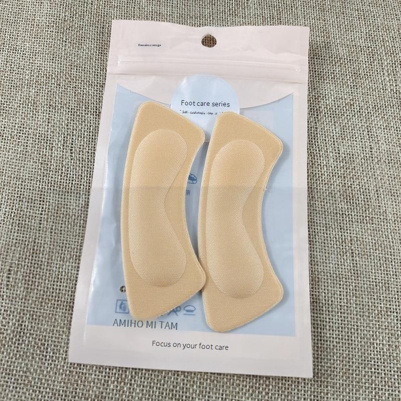 Anti Friction Foot Stickers For Women's Shoes Heel Pads Foam 4D Half Size Insoles To Relieve Heel Friction And Adjust Shoe Size Heel Stickers_viptrois.com