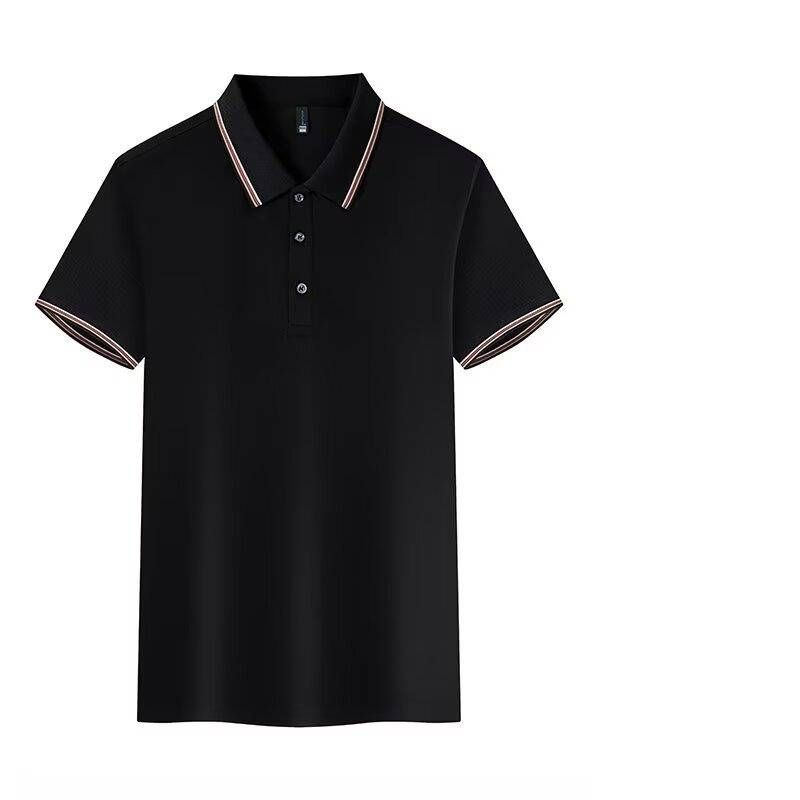 Classic Men's Polo Shirt – Relaxed Fit Short-Sleeve Cotton T-Shirt, Versatile Casual & Semi-Formal Top For Everyday Wear_viptrois.com