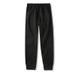 Men's Clothing Men's Elastic Cuff Joggers - Stretch Knit Sweatpants With Drawstring Waist_viptrois.com