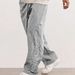 Men's Casual Cross-Print Drawstring Pants – Breathable Regular Fit Joggers In Black/Grey/Blue/Khaki (Sizes S-XXXL, Streetwear & Travel Ready)_viptrois.com