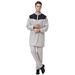 Modest Abaya Men's Robe Men’s Traditional Ethnic Tunic Set – Polyester Blend Two-Tone Cultural Outfit For Everyday Wear_viptrois.com