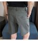 Men's Premium Solid-Color Woven Shorts – Lightweight Business Casual Summer Pants With No-Wrinkle Finish & Straight Leg Cut_viptrois.com