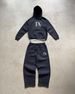 Men's Clothing Street Hip Hop Patchwork Hoodie Y2k Personality Gothic Harajuku Sweater Loose Sweater_viptrois.com