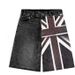 Men's Y2K Street Print Washed Denim Shorts Distressed Style Fashion_viptrois.com