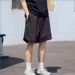 Men's Clothing Men's Retro Washed Denim Shorts Casual Loose Fit Five Point Breathable Summer Embroidered High Street Trendy Pants_viptrois.com