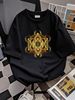 NEW LIMITED Metatrons Cube, Sacred Geometry, Psytrance Festival Rave Edm T-Shirt Top For Everyday Wear Stylish Graphic Soft Designer Clothes_viptrois.com